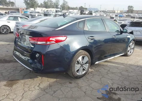 2017 Kia Optima Hybrid Ex из США, поврежденный, VIN KNAGU4LE1H5013644